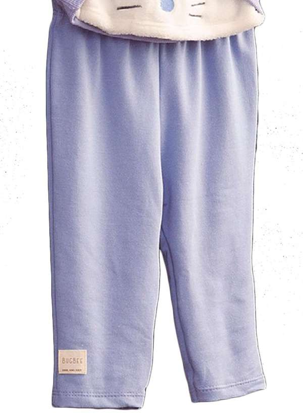 Bugbee - Conjunto Moletom e Molecotton Infantil Bugbee Lilás 3