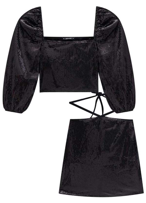 Lilimoon - Conjunto Preto Paête Infantil Lilimoon Preto