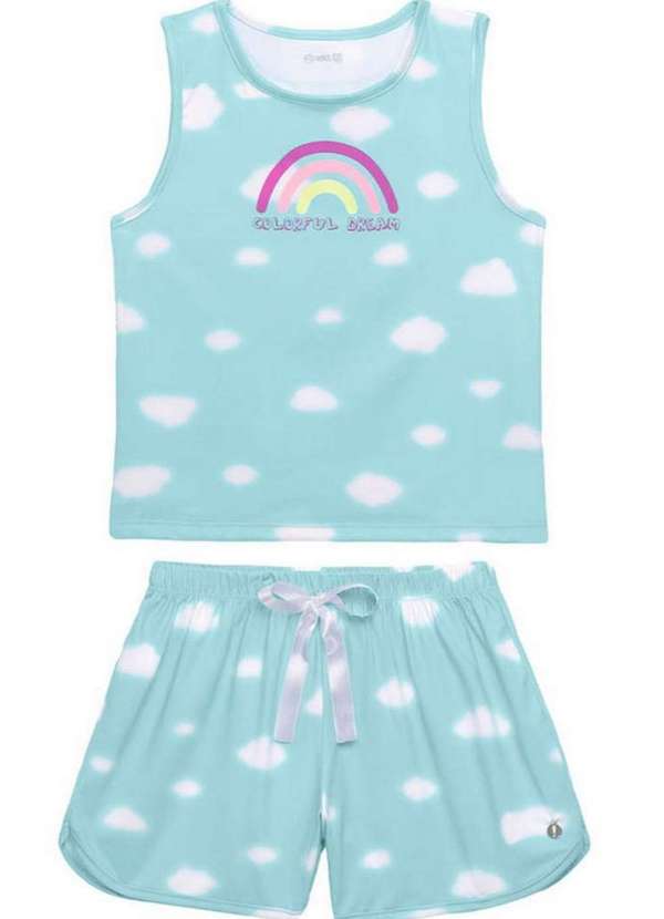 Nina Go - Conjunto Regata Boxy Dream Azul Nina Go Azul