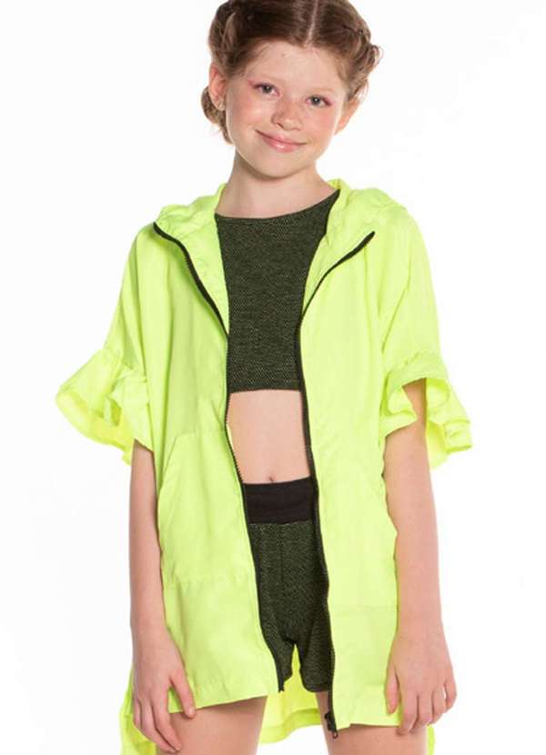 Mylu - Conjunto Short Infantil Preto Mylu Preto 3