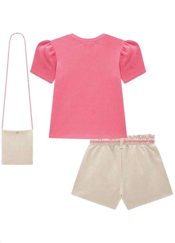 Kukiê - Conjunto Shorts Menina Estampado Kukiê Estampado 2