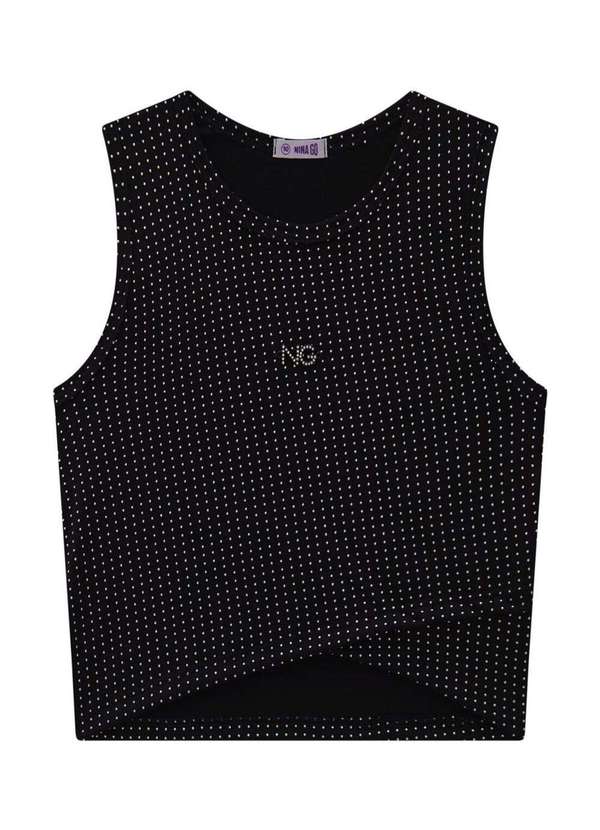 Nina Go - Conjunto de Shorts Infantil Menina Nina Go Preto 5