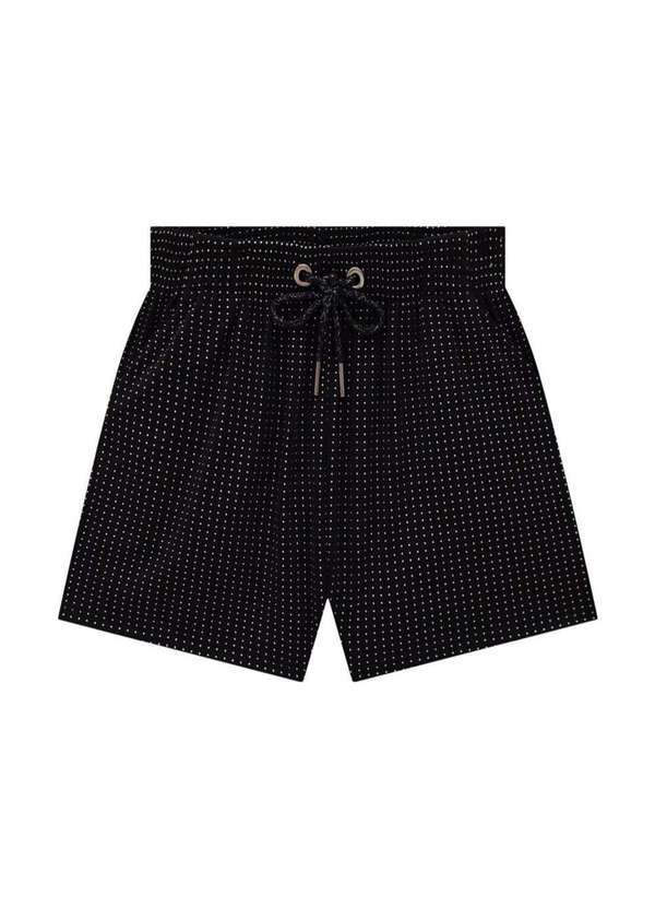 Nina Go - Conjunto de Shorts Infantil Menina Nina Go Preto 6