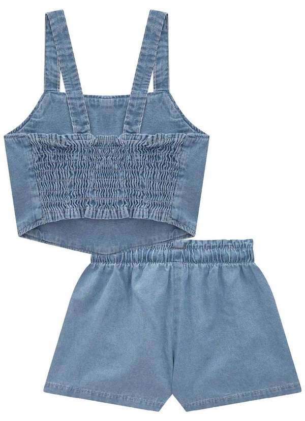 Infanti - Conjunto Infantil Menina em Jeans Infanti Jeans 2