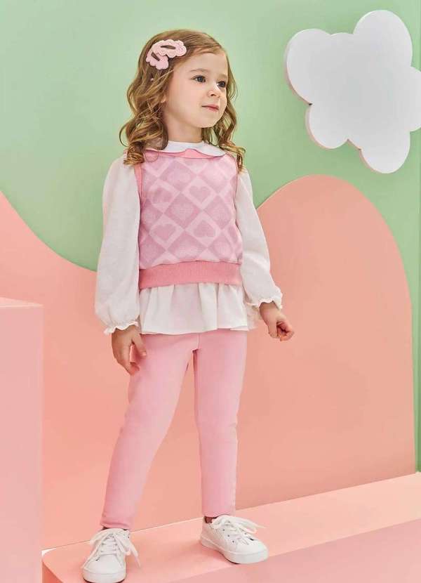 Kukiê - Conjunto Infantil Kukiê Elegância & Conforto Estampado