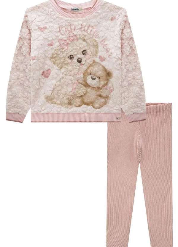 Kukiê - Conjunto Infantil Kukiê Estampado Menina Estampado