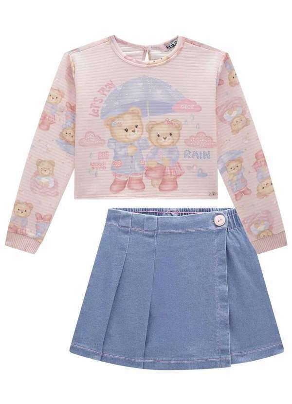 Kukiê - Conjunto Infantil Kukiê Estampado Estampado