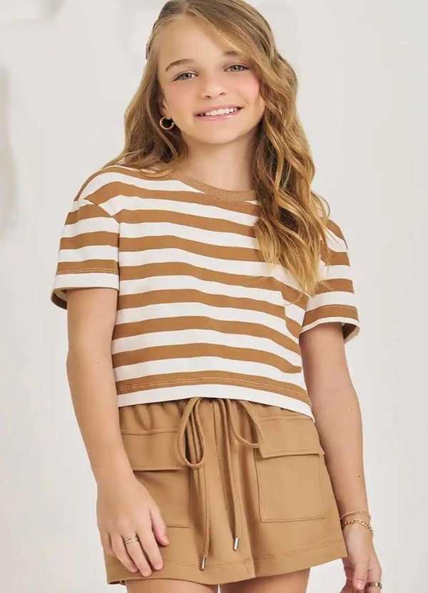 Lilimoon - Conjunto Infantil Lilimoon Marrom Marrom