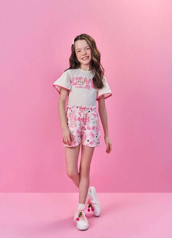 Cinti - Conjunto Infantil Menina Estampado Cinti Estampado