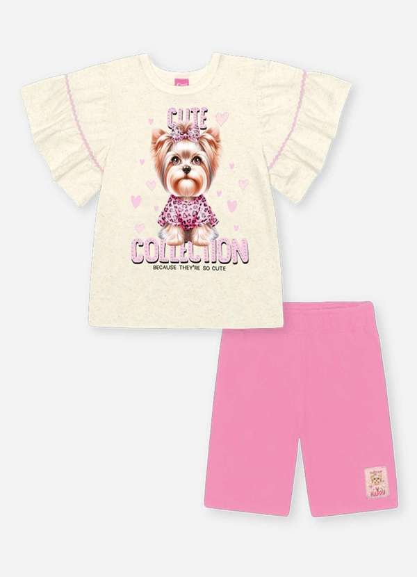 Cinti - Conjunto Infantil Menina Estampado Cinti Estampado