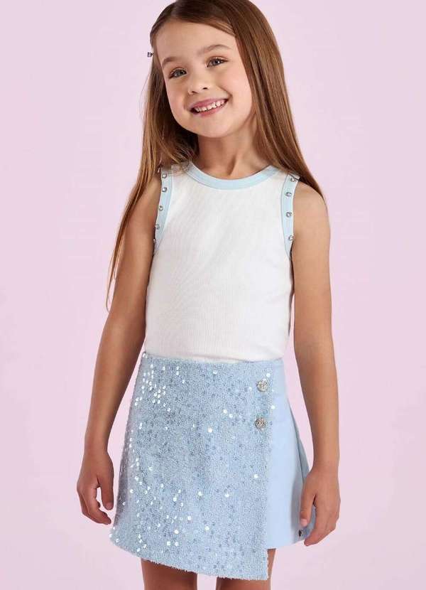 Petit Cherie - Conjunto Infantil Petit Cherie Azul Azul