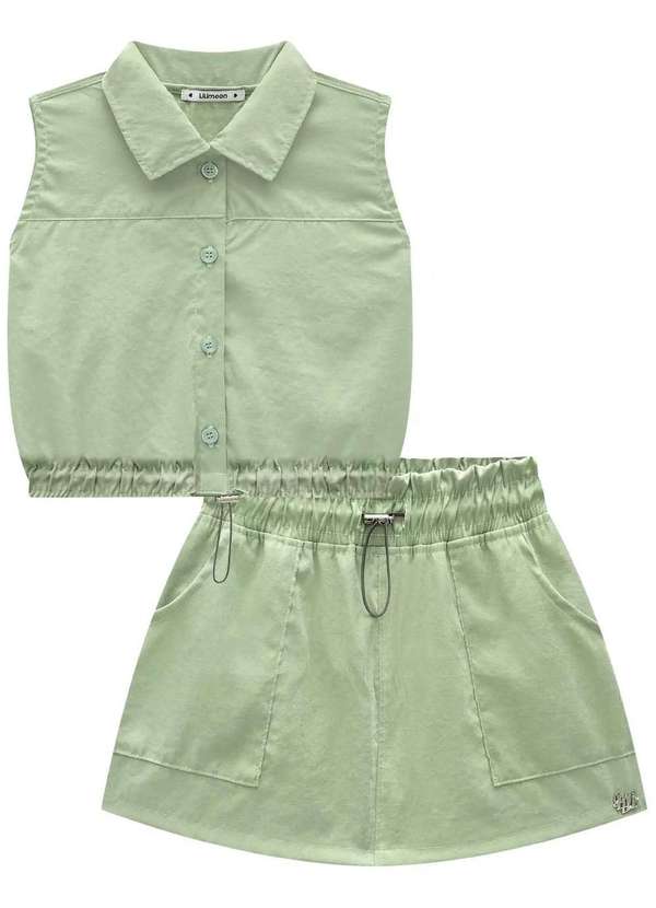 Lilimoon - Conjunto Juvenil Menina Verde Lilimoon Verde