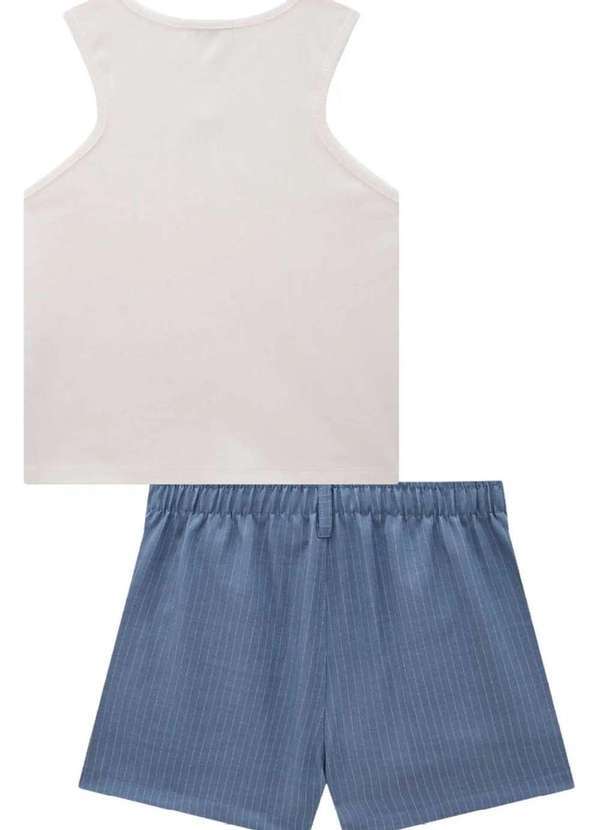 Vic&vicky - Conjunto Menina Regata Azul Juvenil Vic Vicky Azul