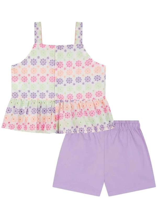 Kukiê - Conjunto Shorts Regata Estampado Kukiê Estampado 3