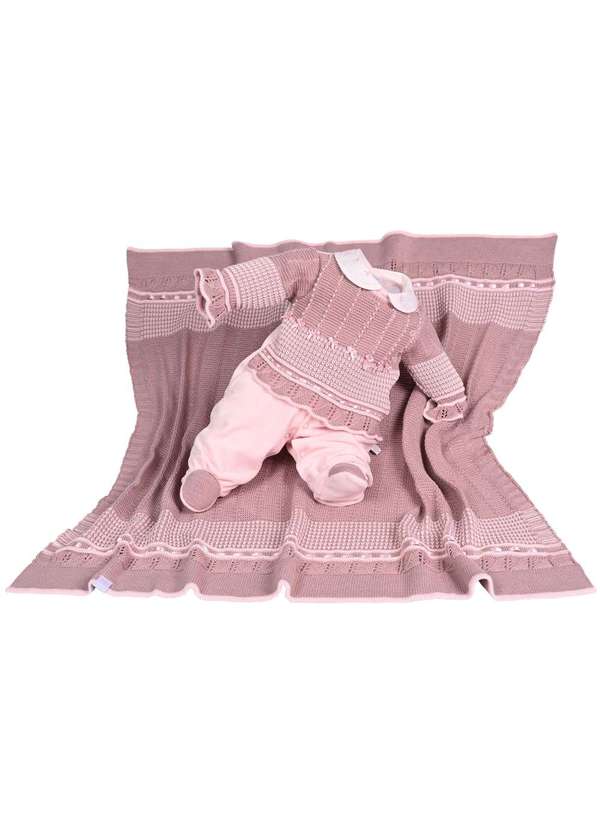 Beth Bebê - Kit Maternidade Menino Rosa Beth Bebê Rosa