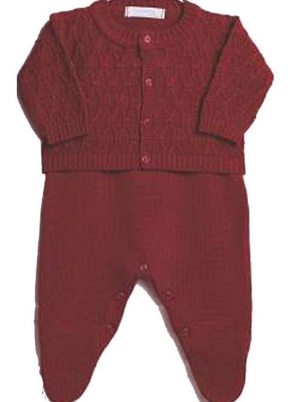 Mundo Faz de Conta - Kit Maternidade Vinho Infantil Mundo Faz de Conta Vermelho 2