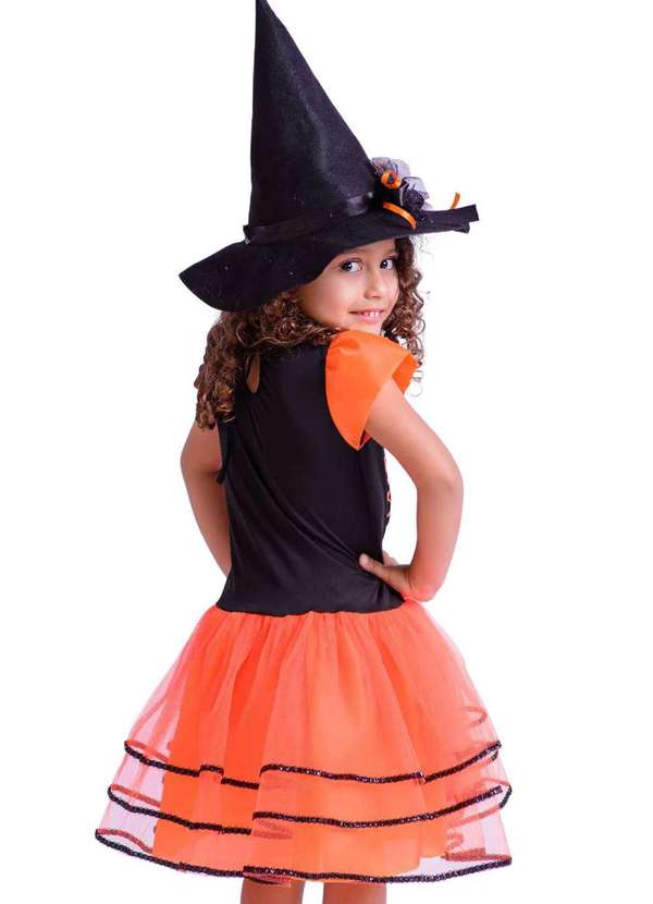 Douvelin - Fantasia Infantil Halloween Laranja Douvelin Laranja 3