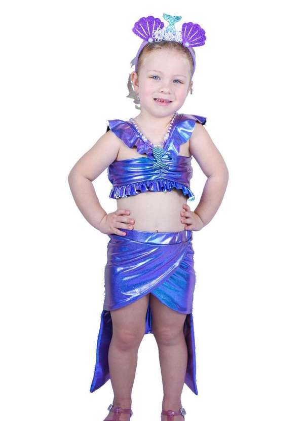 Muvilê - Fantasia Infantil Menina Muvilê Estampado