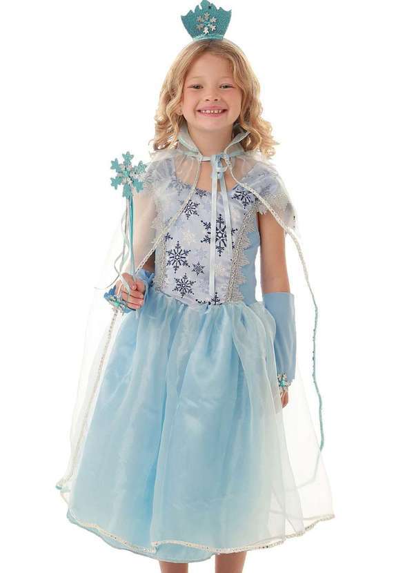 Muvilê - Fantasia Infantil Menina Muvilê Estampado