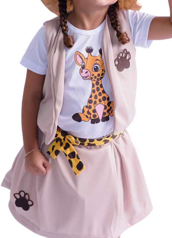 Douvelin - Fantasia Infantil Safari Douvelin Cru 3