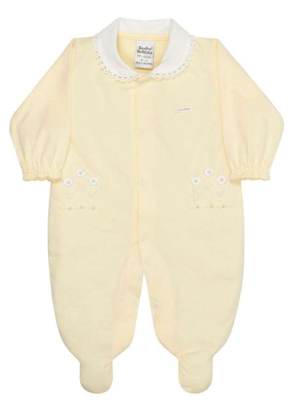 Sonho Mágico - Macacão Longo Amarelo Sonho Mágico Amarelo