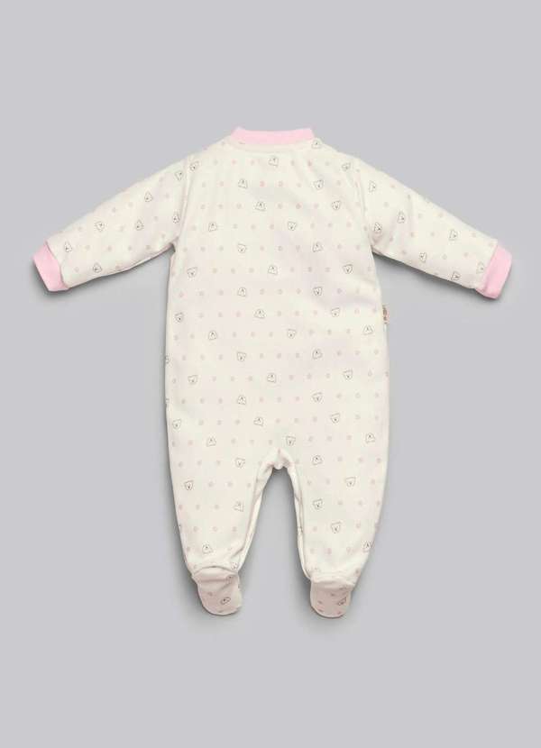 Anjos Baby - Macacão Longo Bebê Estampado Anjos Baby Estampado