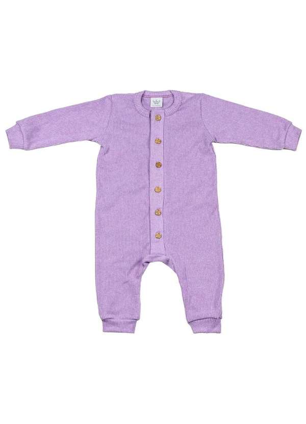 Bb2 - Macacão Longo Bebê Lavanda Bb2 Lilás