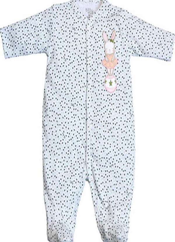 Tilly Baby - Macacão Longo Estampado Menina Tilly Baby Estampado