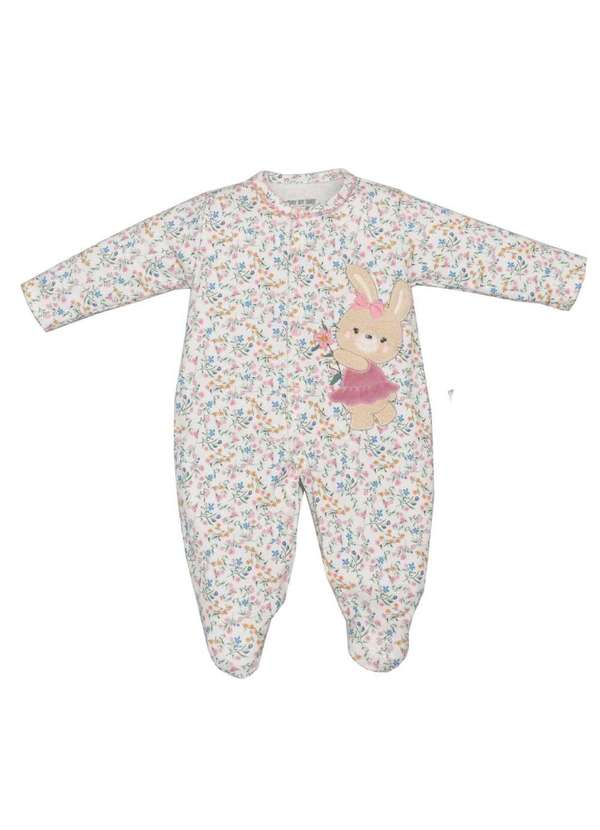 Upi Uli - Macacão Longo Estampado Upi Uli Estampado