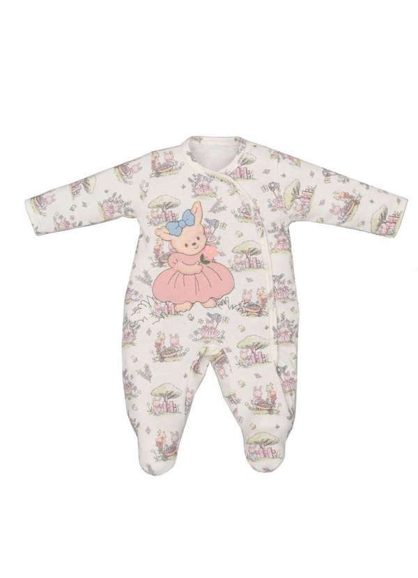 Upi Uli - Macacão Longo Estampado Upi Uli Estampado