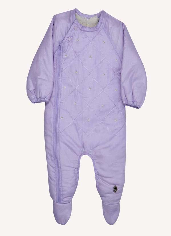 Sonho Mágico - Macacão Longo Lilás Infantil Sonho Mágico Lilás