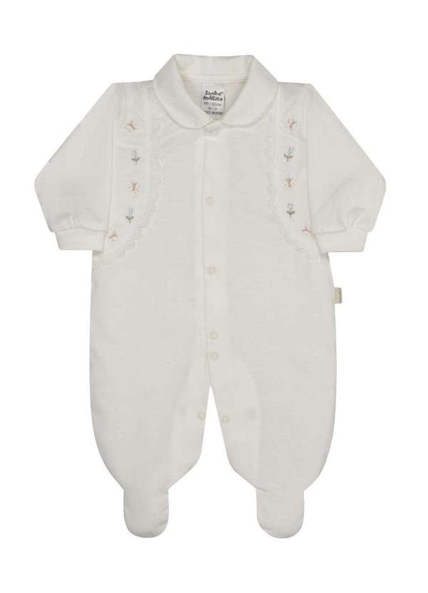 Sonho Mágico - Macacão Longo Off White Sonho Mágico Natural