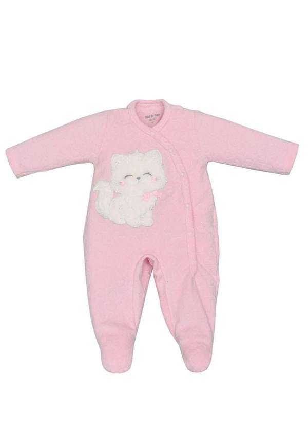 Upi Uli - Macacão Longo Rosa Upi Uli Rosa