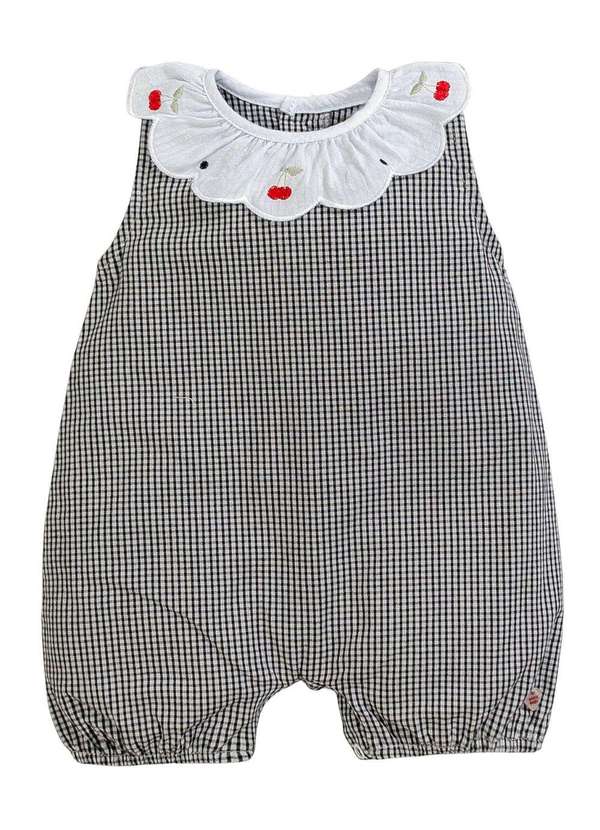 Anjos Baby - Macacão Menina Estampado Anjos Baby Estampado