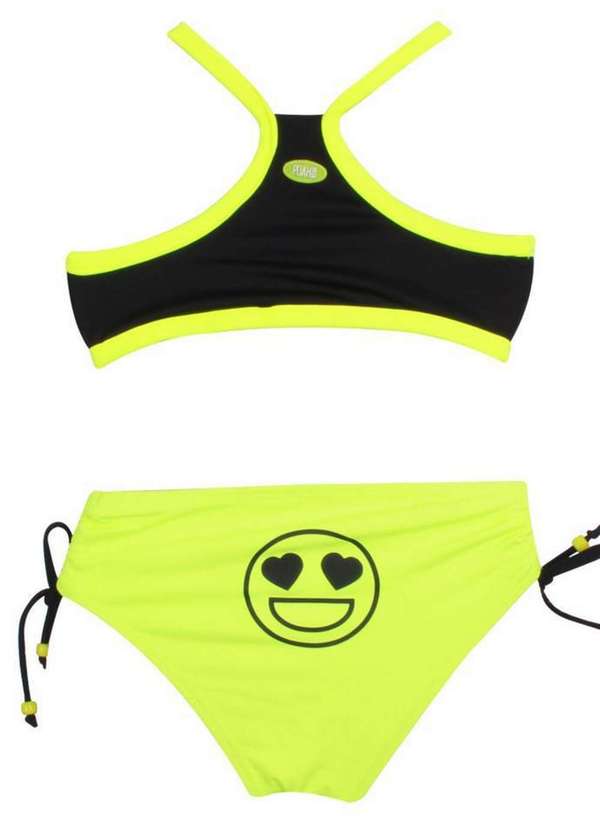 Banana Sungas - Biquini Infantil Amarelo Smile Banana Sungas Amarelo 2
