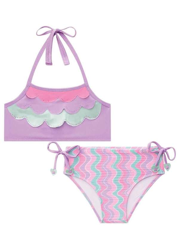 Kukiê - Biquini Infantil Lilás Kukie Lilás
