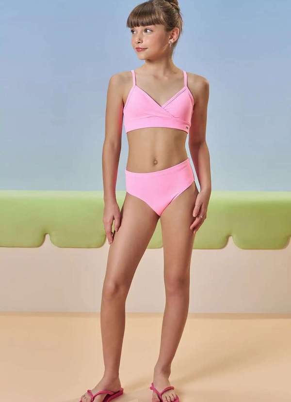 Vic&vicky - Bíquini Juvenil Rosa Vic Vicky Rosa