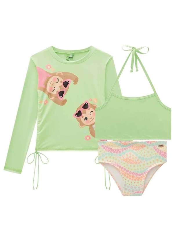 Infanti - Conjunto Biquíni Infantil Uv Menina Infanti Estampado