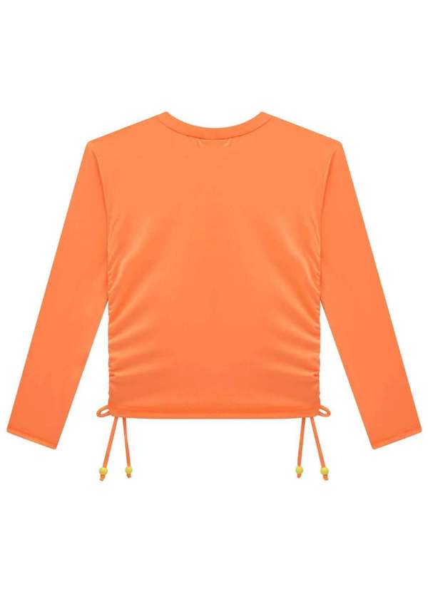 Kukiê - Conjunto de Blusa e Calcinha em Malha com Proteção Kukiê Laranja 4