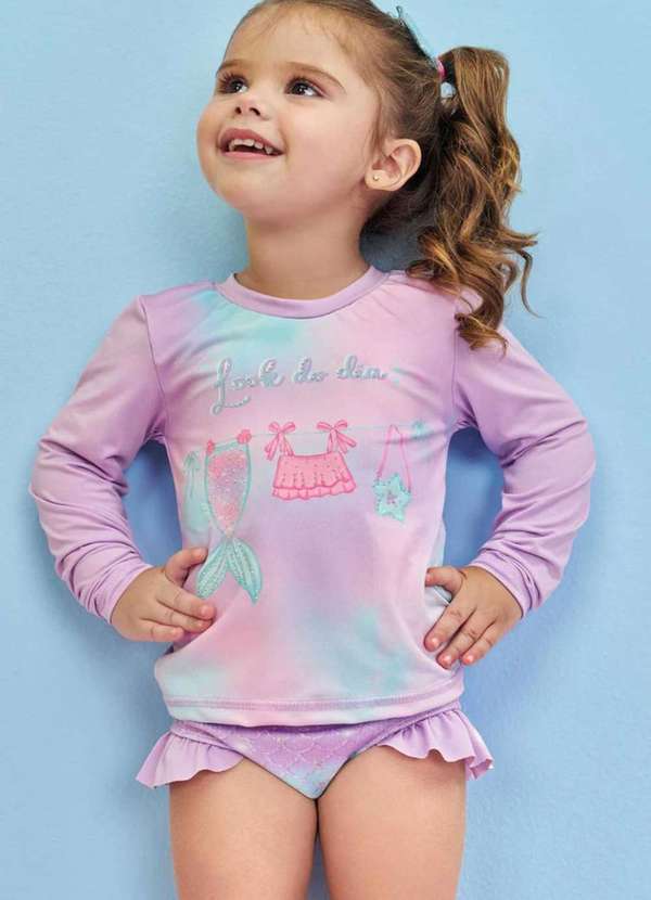 Kukiê - Conjunto de Blusa em Malha Kukiê Estampado