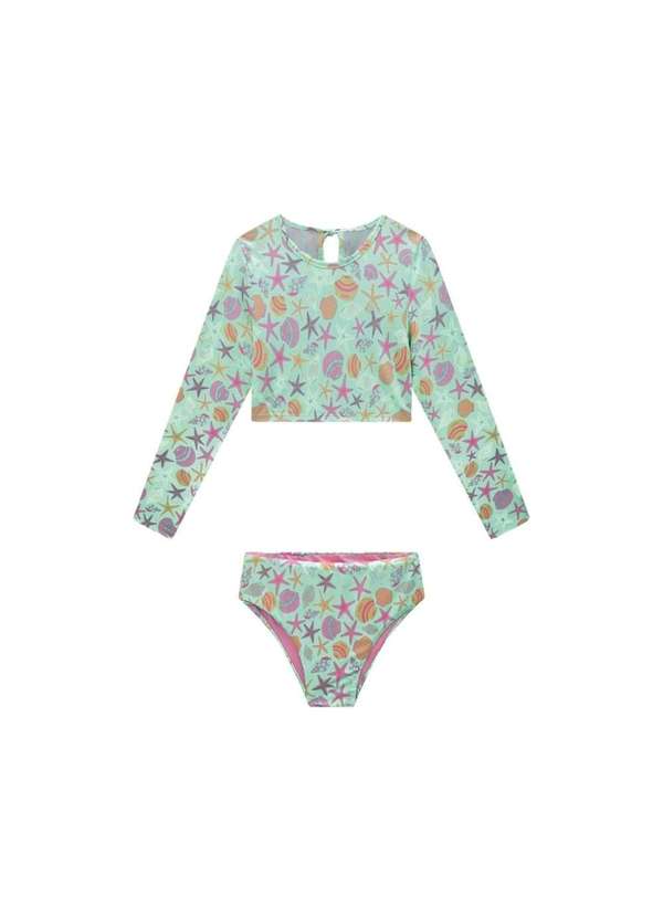 Easy Nina Go - Conjunto Infantil de Praia Menina Easy Nina Go Verde