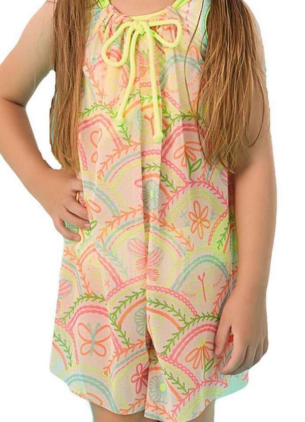 Mon Sucré - Saída de Praia Estampado Colors Infantil Mon Sucrê Estampado 2