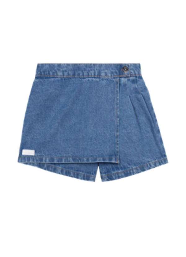 Bakulelê - Shorts e Saia Menina Infantil Bakulelê Jeans