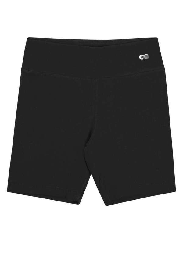 Have Fun - Legging Biker Menina Preto Have Fun Preto