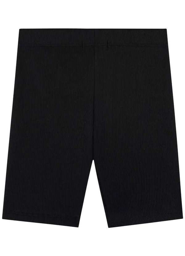 Kukiê - Shorts Ciclista Algodão Menina Kukiê Preto Preto 2