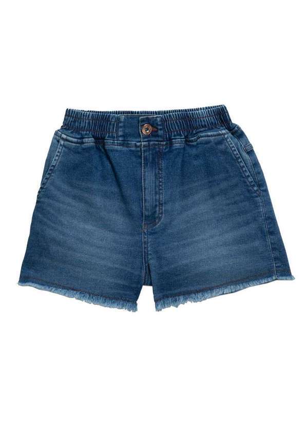 Biliton - Shorts Jogger Jeans Tipo Malha Biliton Jeans