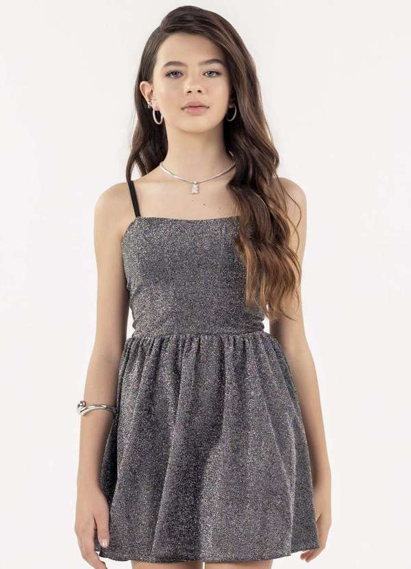 Bobbylulu - Vestido Cinza Menina Bobbylulu Cinza 1
