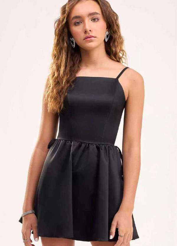 Bobbylulu - Vestido de Festa Menina Preto Bobbylulu Preto