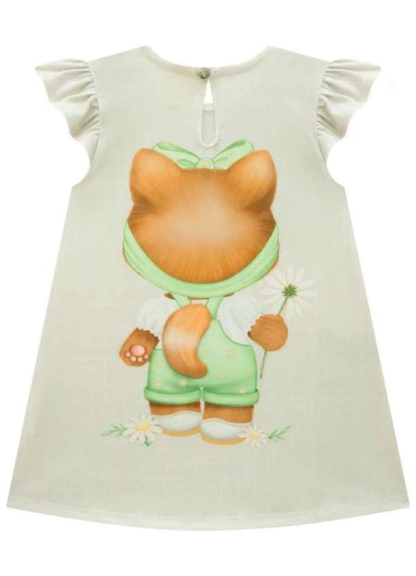 Infanti - Vestido em Malha Power Menina Infanti Bege 3