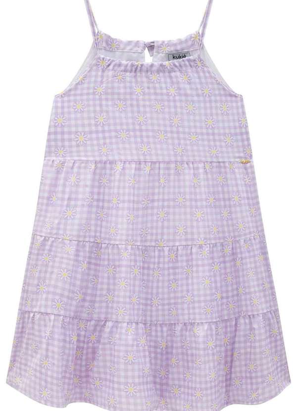 Kukiê - Vestido em Super Soft Lilás Kukiê Lilás